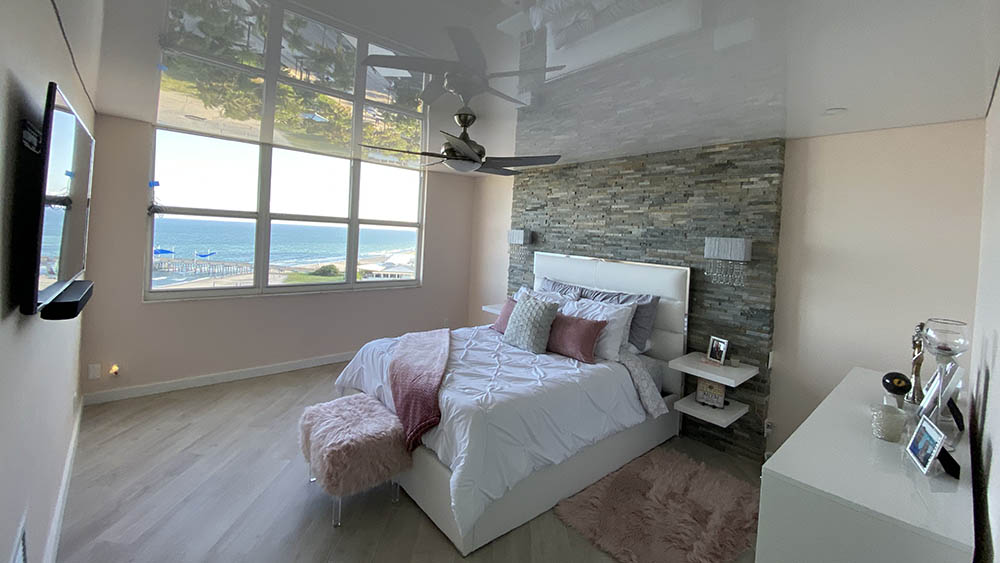 high gloss stretch ceiling