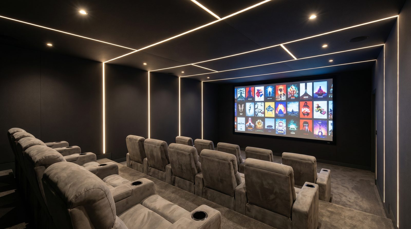 Acoustic Stretch Walls, Eco Ceiling Systems