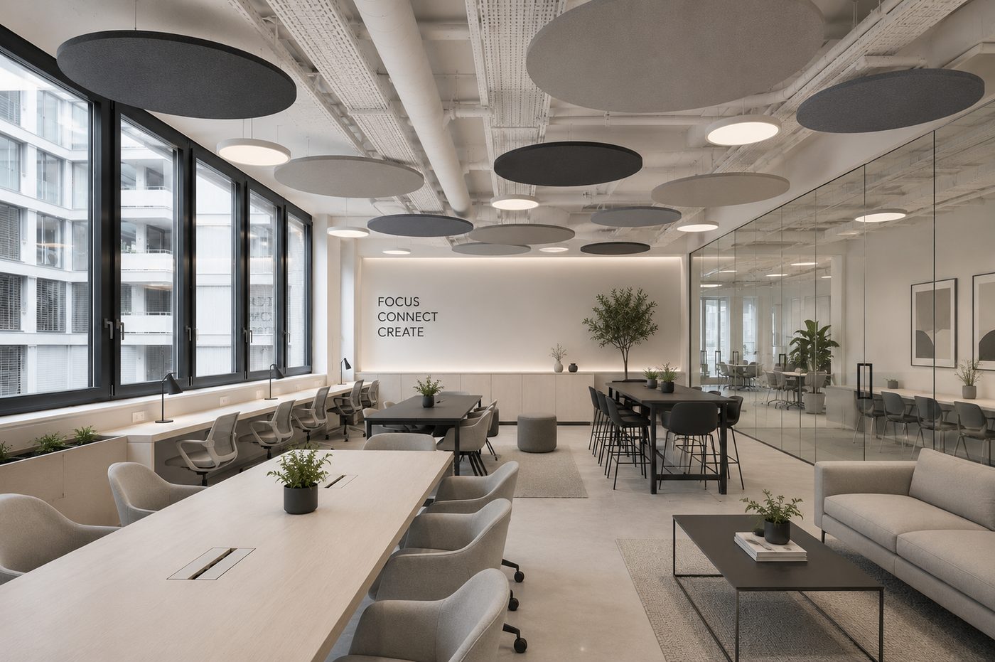 Acoustic Stretch Ceilings design, Eco Ceiling Systems