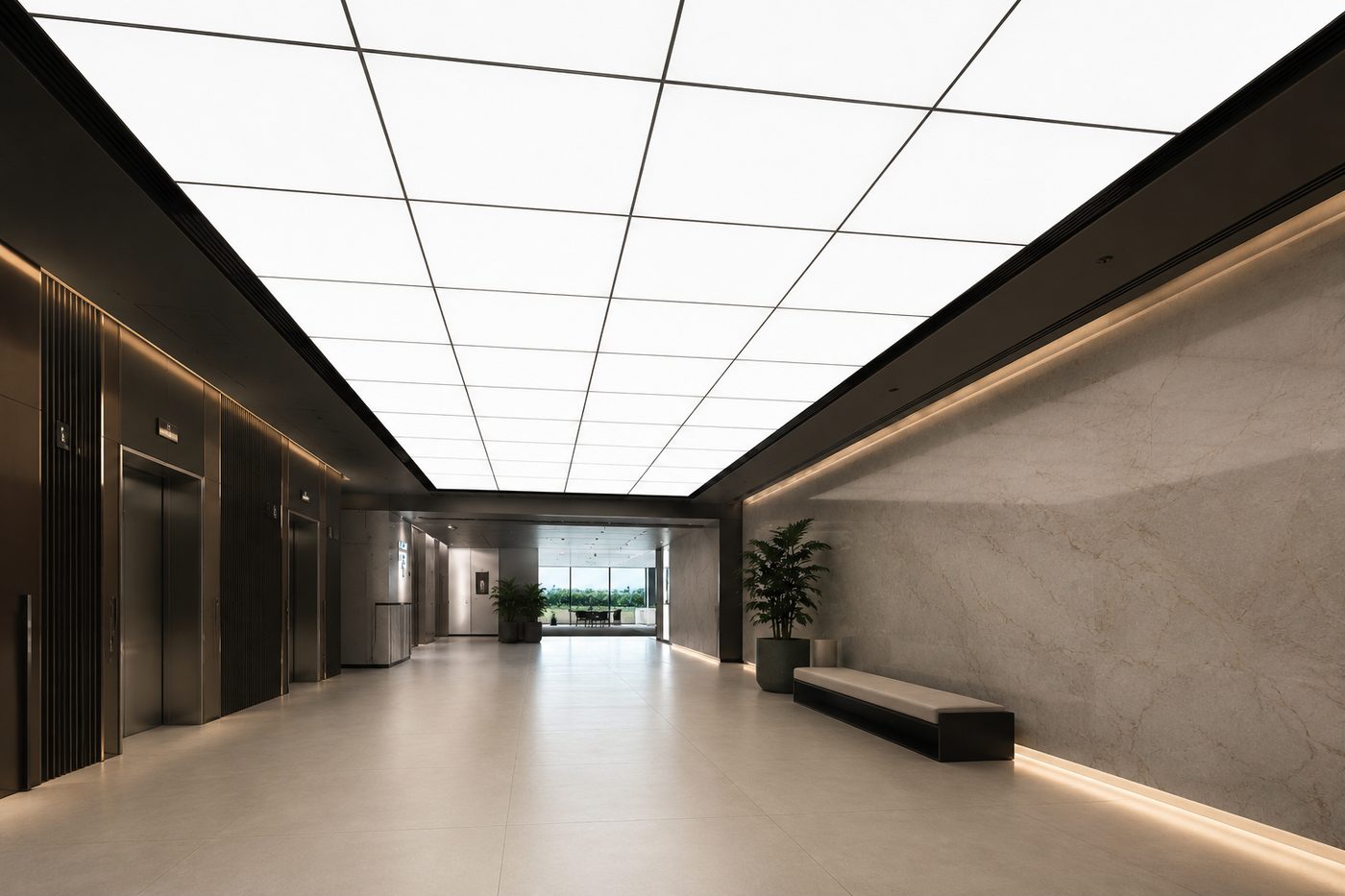 Light Boxes & Luminous Shapes design, Eco Ceiling Systems