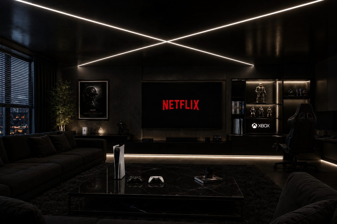 Linear Lighting design, Eco Ceiling Systems